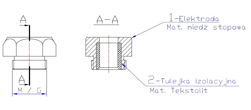 Elektroden zum Buckelschweißen von Muttern — Beispiel 1
