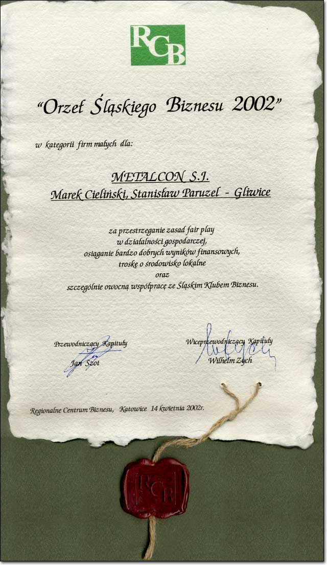 Orzeł — award
