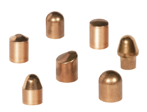 Spot welding electrode caps
